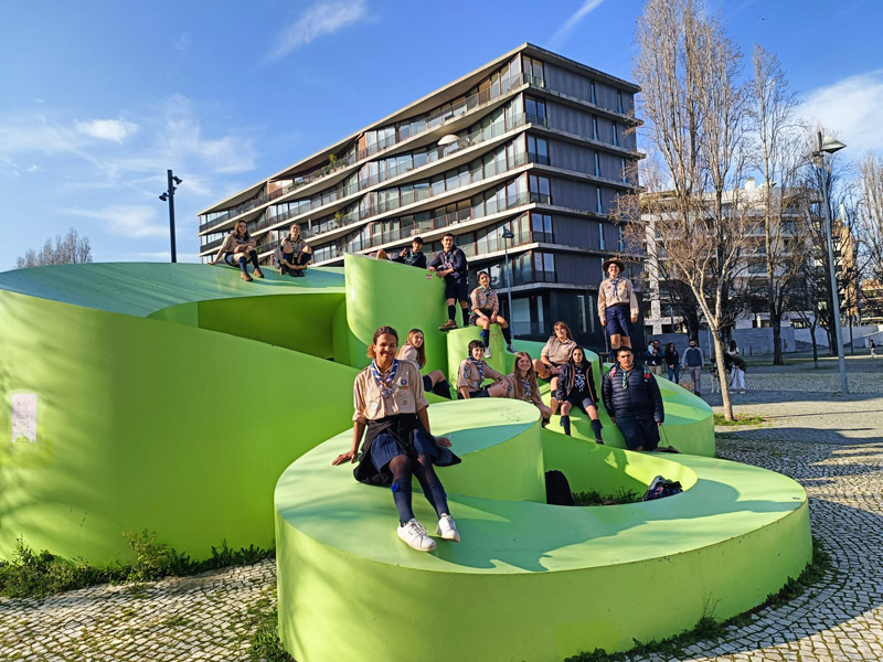 Parque das Nações cultural e inspirador