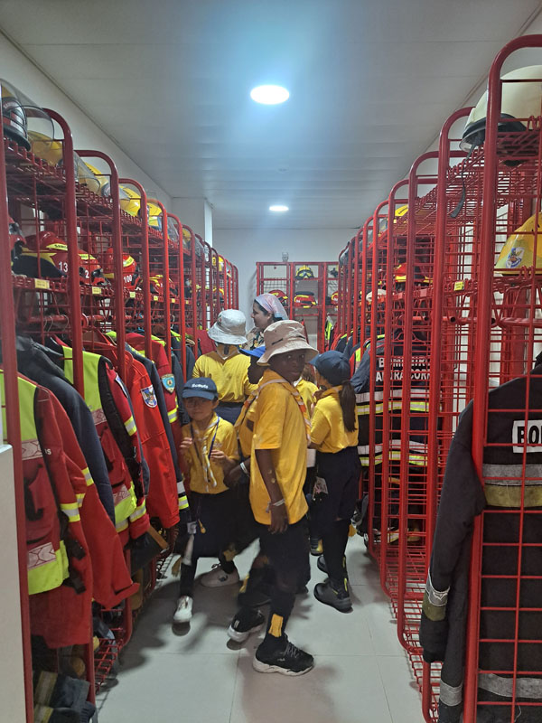 Dia da Criança no Quartel dos Bombeiros